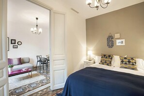2 chambres, lit parapluie, Wi-Fi, draps fournis