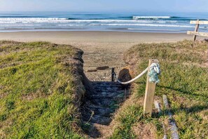 Aan het strand