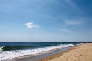 On the beach
