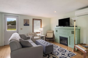 تلفزيون، مدفأة