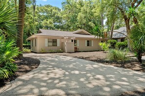 Exterior - Serenity by the Sea – Pet-Friendly Sea Pines Home, Fenced Yard, Pool, Sleeps 8 (Hilton Head Island)