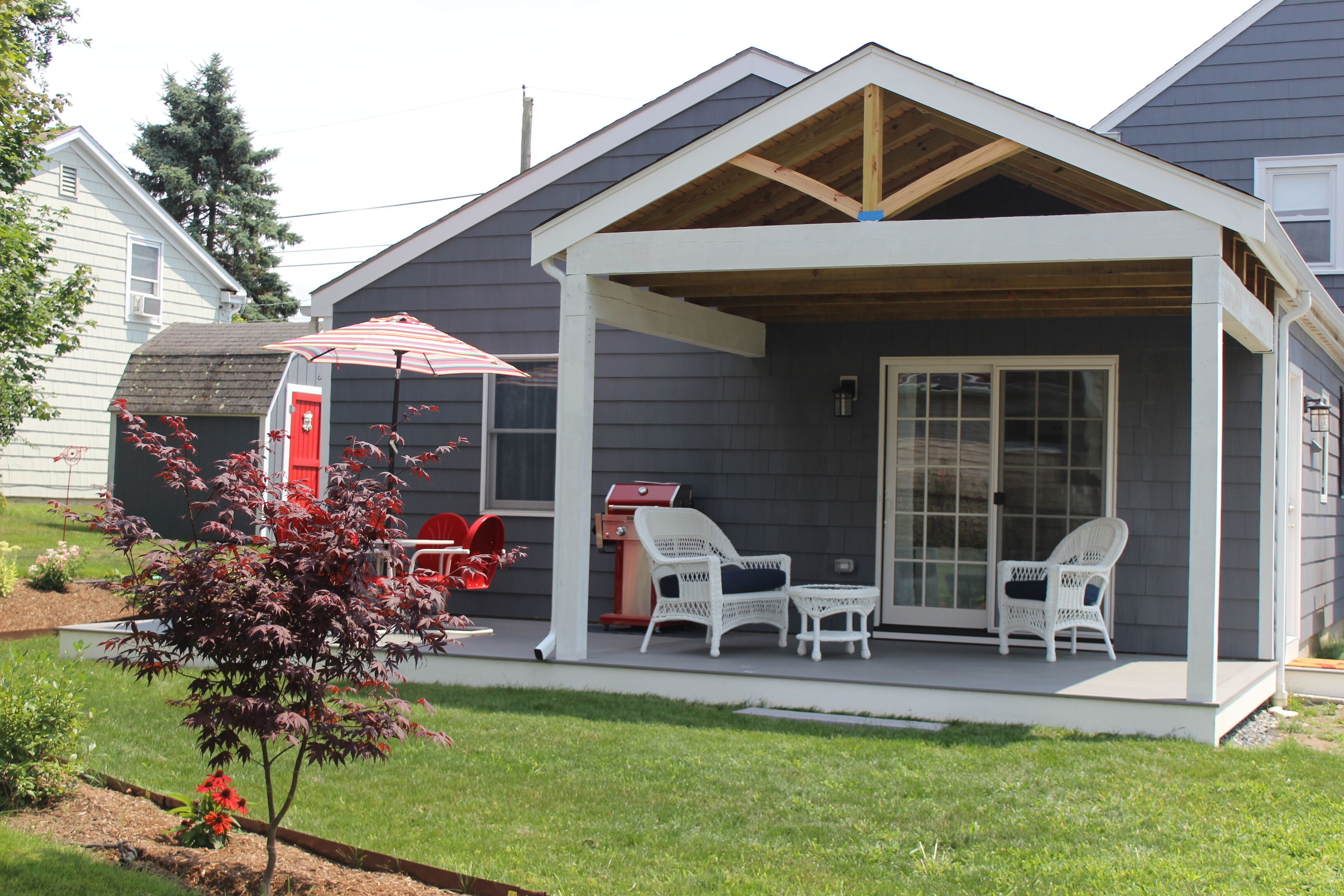 Walk to Two Beaches!