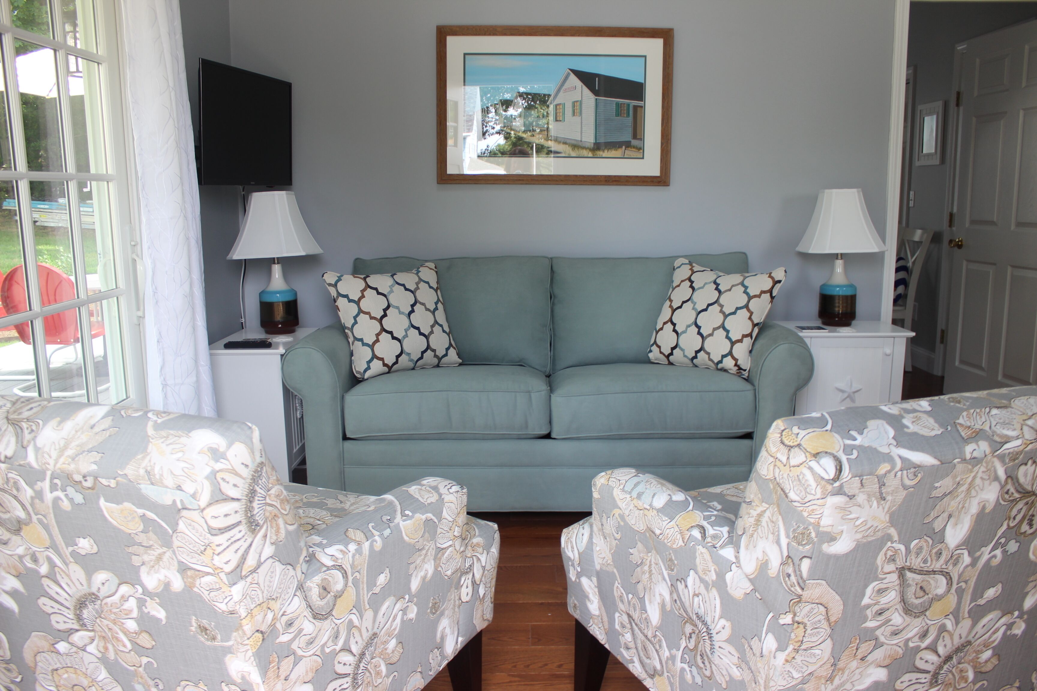 Walk to Two Beaches!