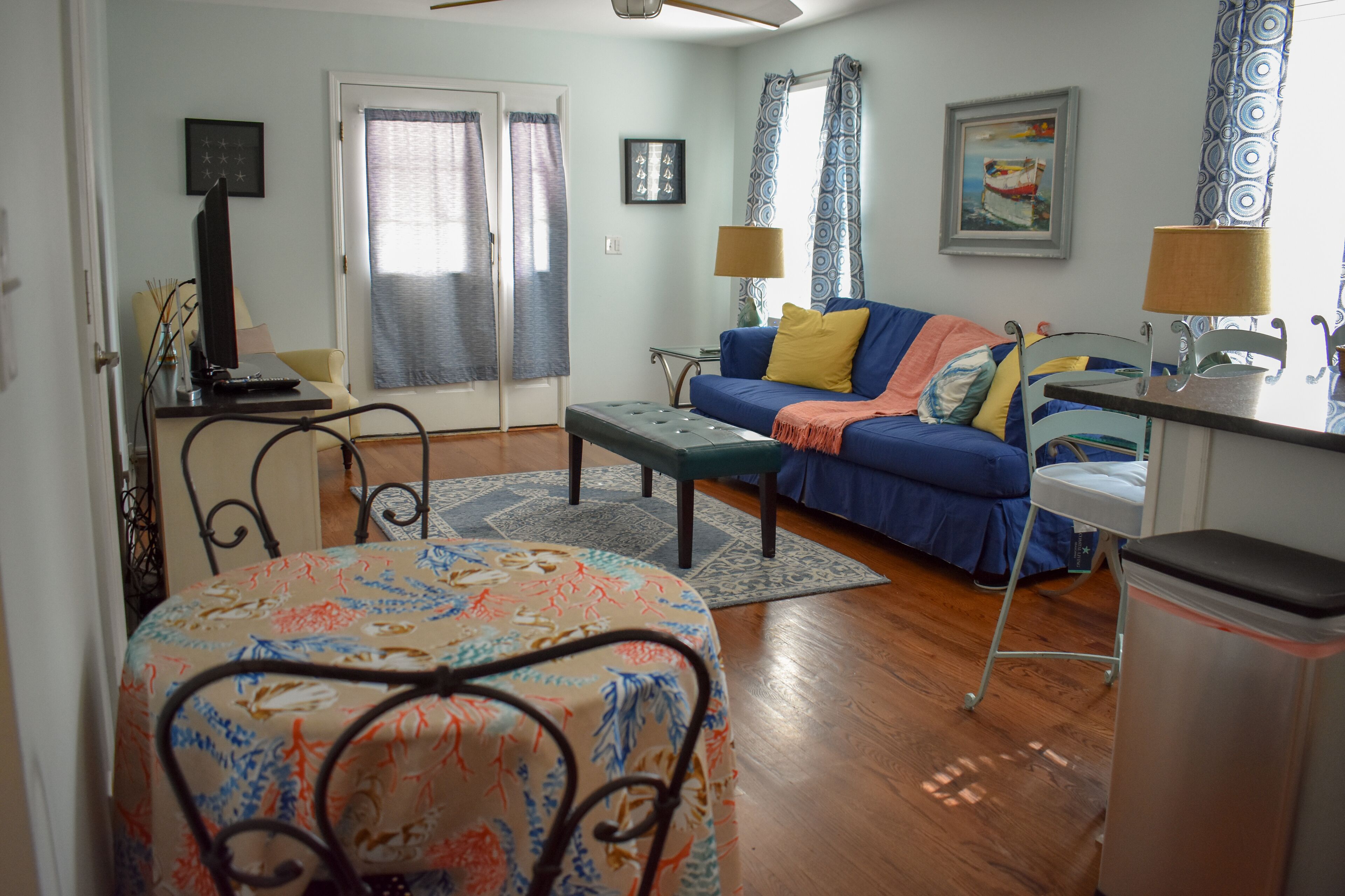 2 Bedroom, 1 Bath One house from the Beach! 