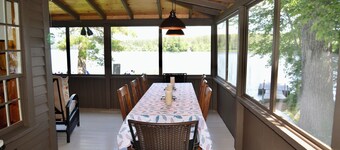Kezar Lake Waterfront Cottage Fully Booked. See our Other Listing, # 305700.