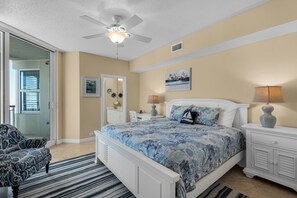 3 bedrooms, iron/ironing board, free WiFi, bed sheets - 🌅 Island Sunrise | Gulf-Front Condo w/ Resort Pool, Tennis, + Beach Service🌴 (Navarre)