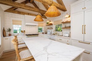 Fridge, microwave, oven, stovetop - Luxury Waterfront Home in the Heart of Dock Square! Perfect Prelude Location!! (Kennebunkport)