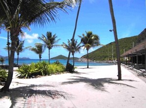 On the beach, beach towels - Welcome to the Finest Beachfront/Poolside Condo at Sapphire Beach! (St Thomas)