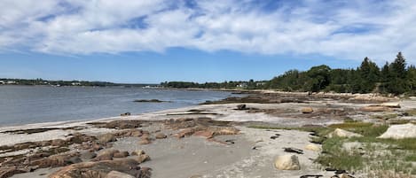 On the beach