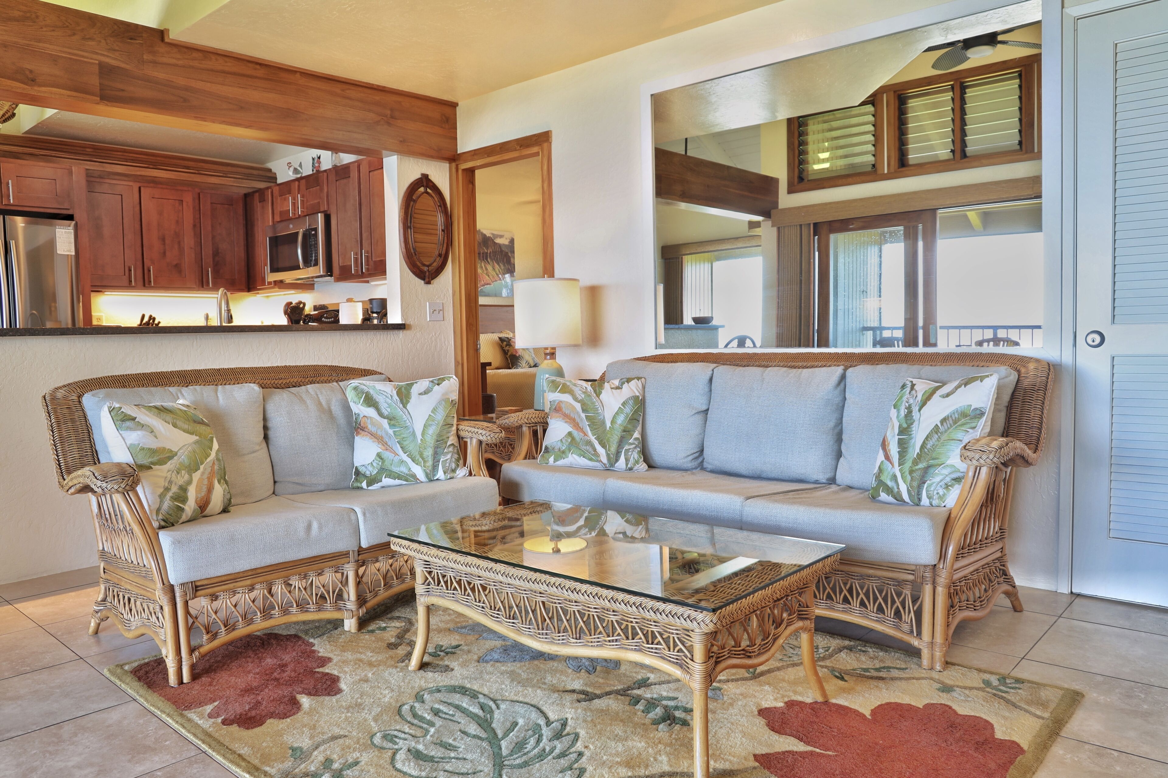 Pali Ke Kua 202. Oceanfront Luxury, with Bali Hai Views, Huge Lanais, Pool