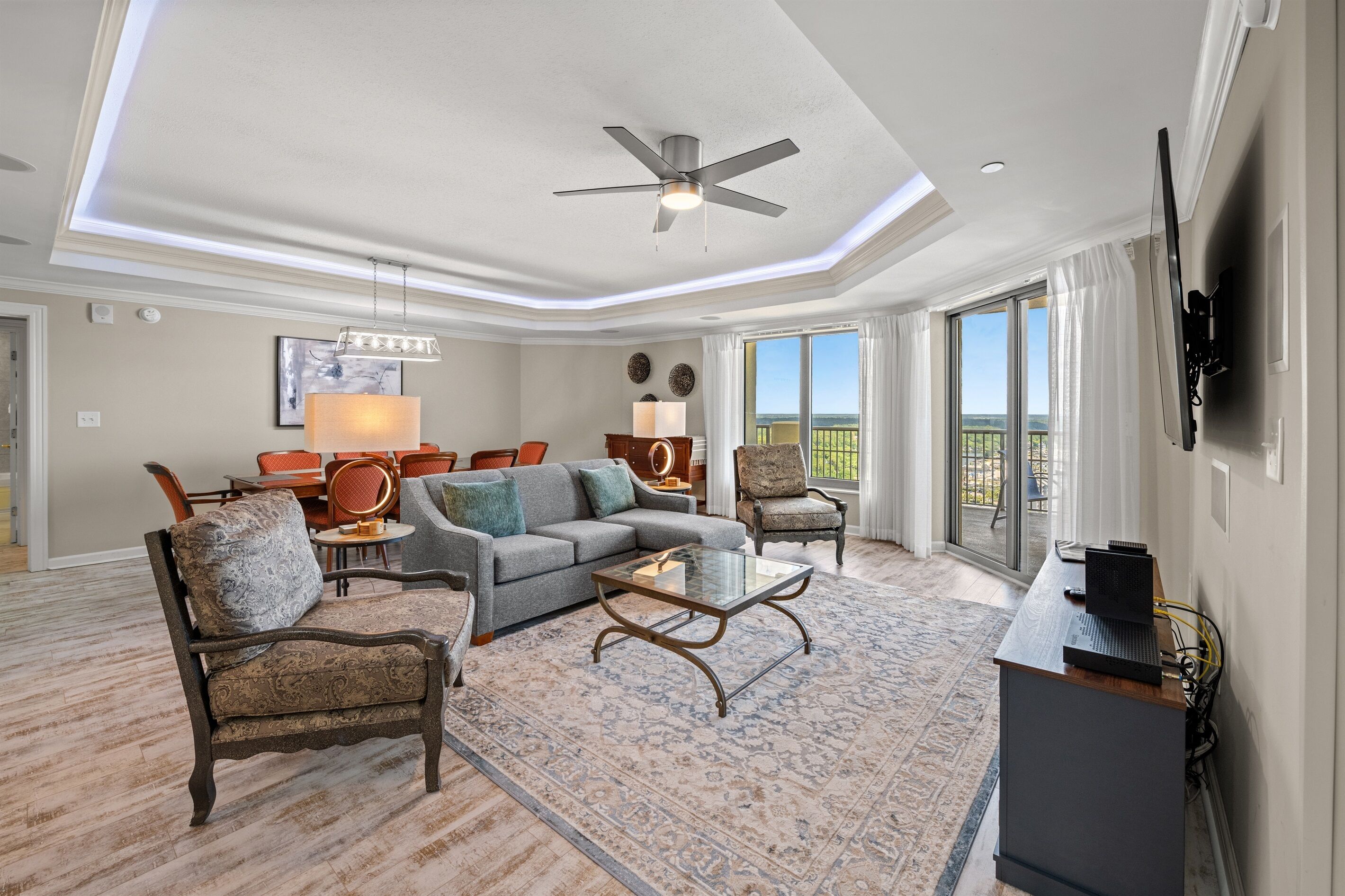 Living Room with Sofa bed