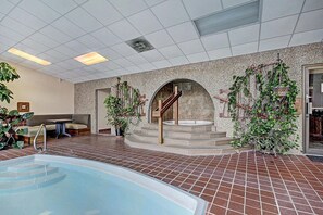 Indoor pool, a heated pool
