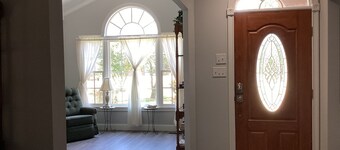 Home on secluded 5 acres with private dock on TN river 100 yards from house.