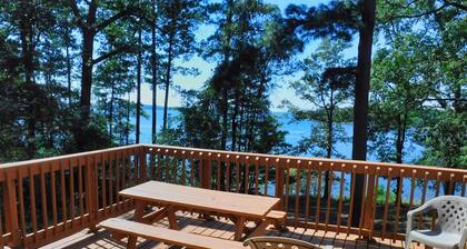Waterfront Home with Pier Lake O' the Pines - Acorn Timbers