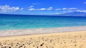 Sun loungers, beach towels