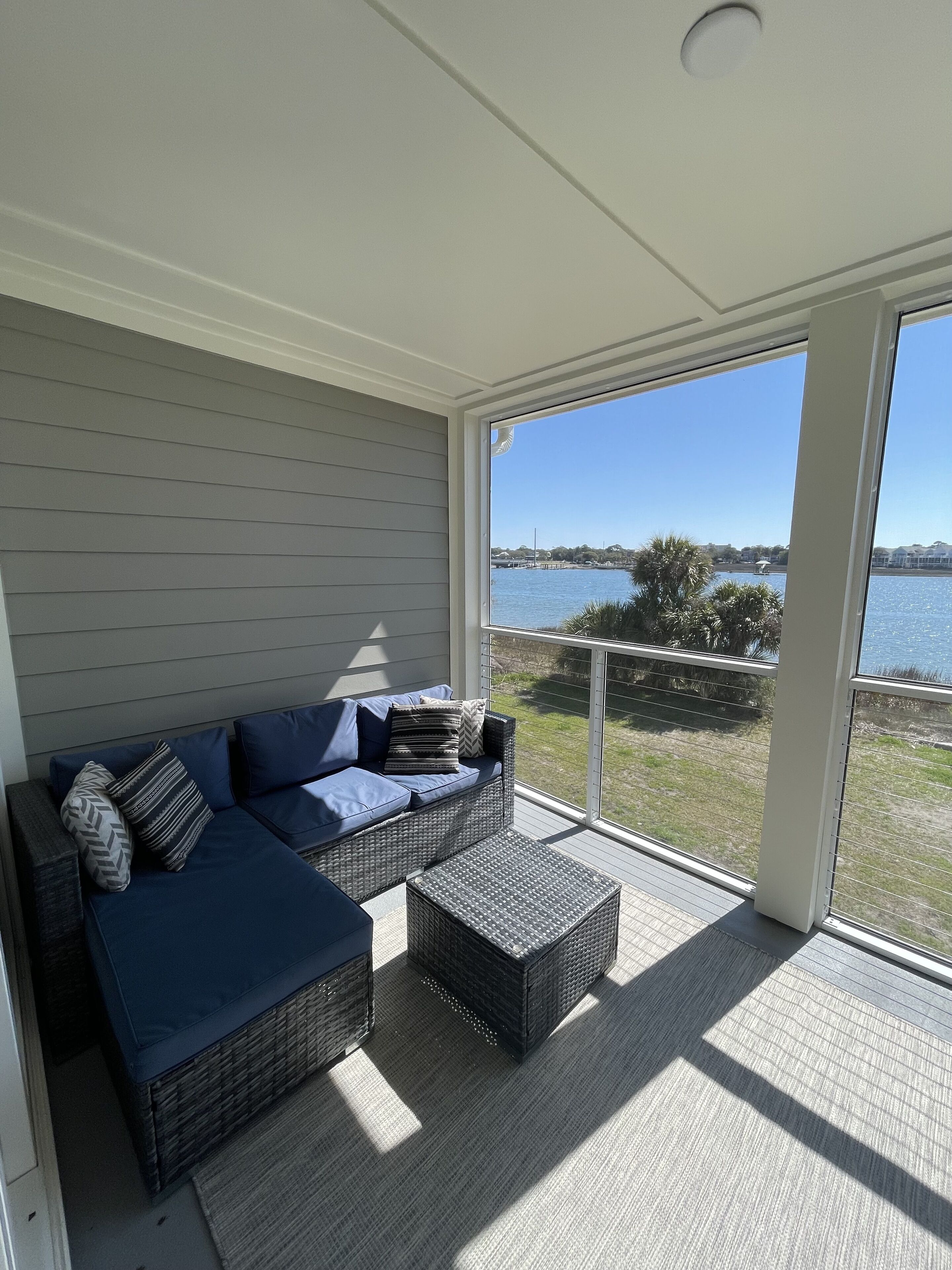 Screened in porch