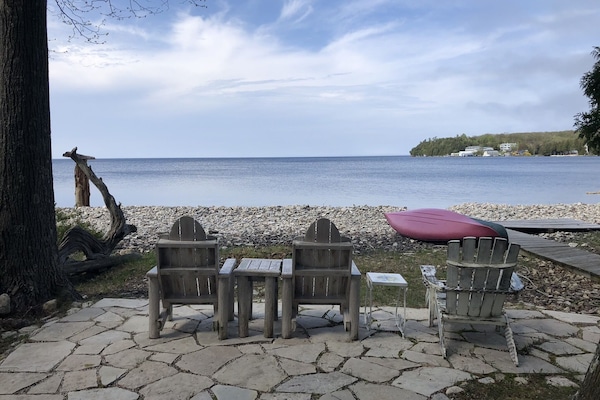 Waterfront patio area (only available in the off-season from Sept. 20 - May 20)