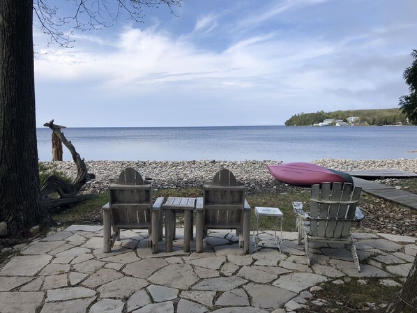 Property grounds - Historic Log Cabin by the Bay (Lake Views) (Ellison Bay)