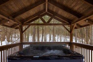 Baignoire à remous extérieure