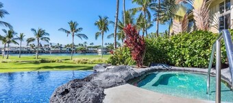Heated Pool and includes beach gear!  Waikoloa Fairway Villa L4