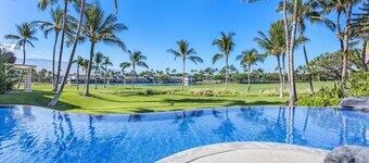 Waikoloa Fairway Villa L4. Beneficios del golf de Waikoloa y pase de la piscina de Hilton Waikoloa hasta 2019