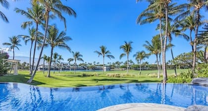 Waikoloa Fairway Villa L4. Waikoloa Golf -hyödyt ja Hilton Waikoloa Pool Pass 2019 kautta