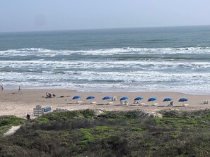 Sulla spiaggia, teli da spiaggia