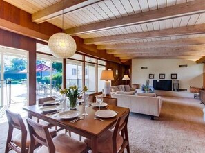 Interior - Point Loma Woods with pool in beautiful mid century home. (San Diego)