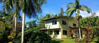 OCEAN View large home close to BEACH on 3 private landscape acres.



