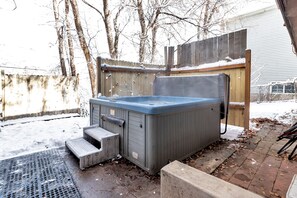 Idromassaggio all'aperto