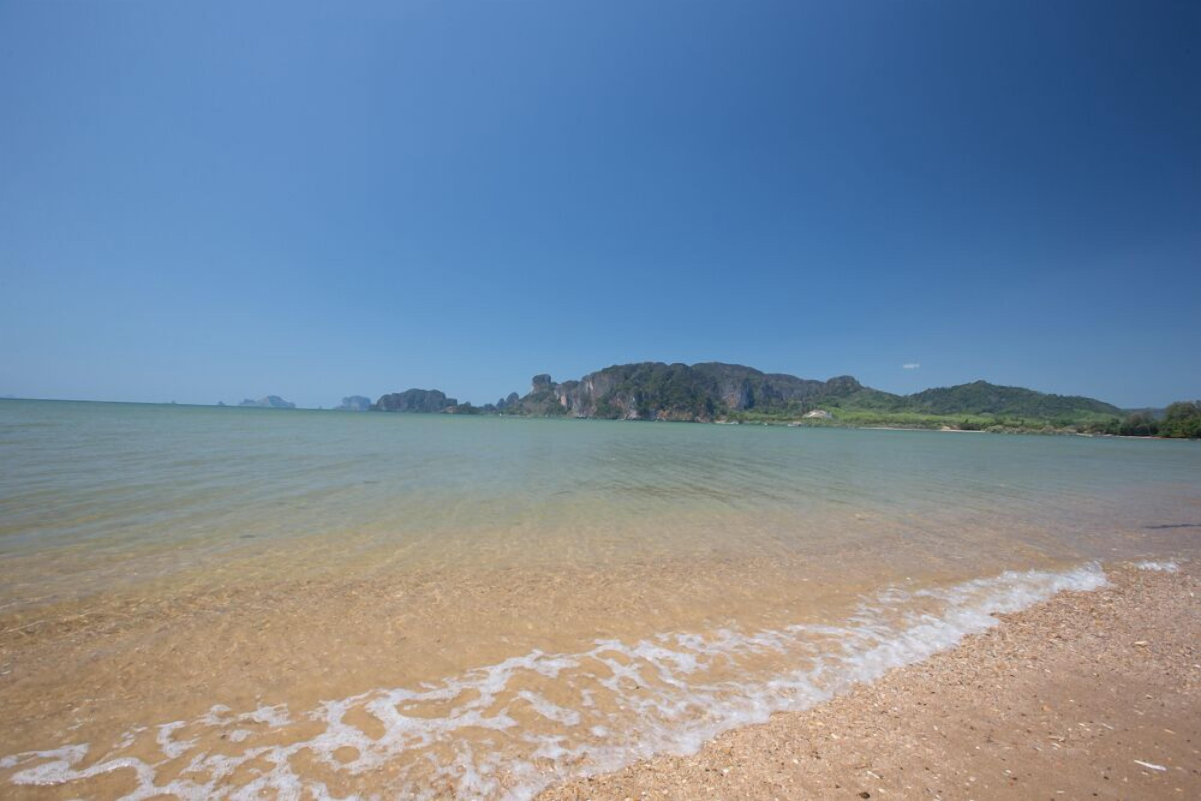 On the beach, beach towels