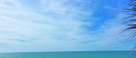 Accommodatie ligt op het strand