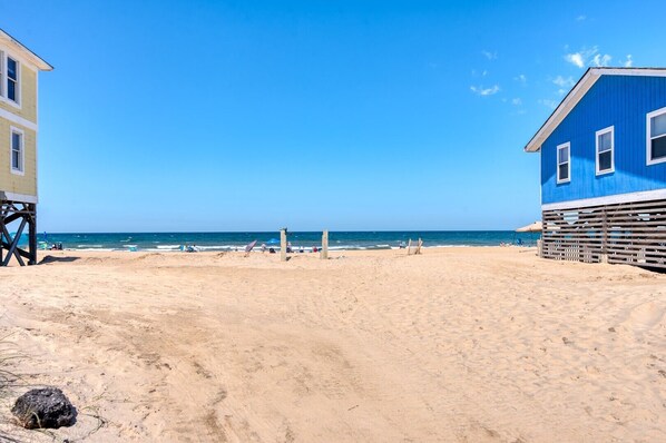 Tæt på stranden
