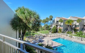 Una piscina riscaldata