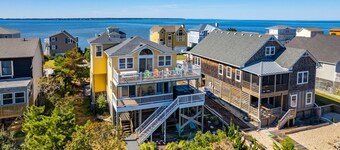 433 - Alquiler frente al agua Nags Head Cove con terraza de varios niveles y bañera de hidromasaje