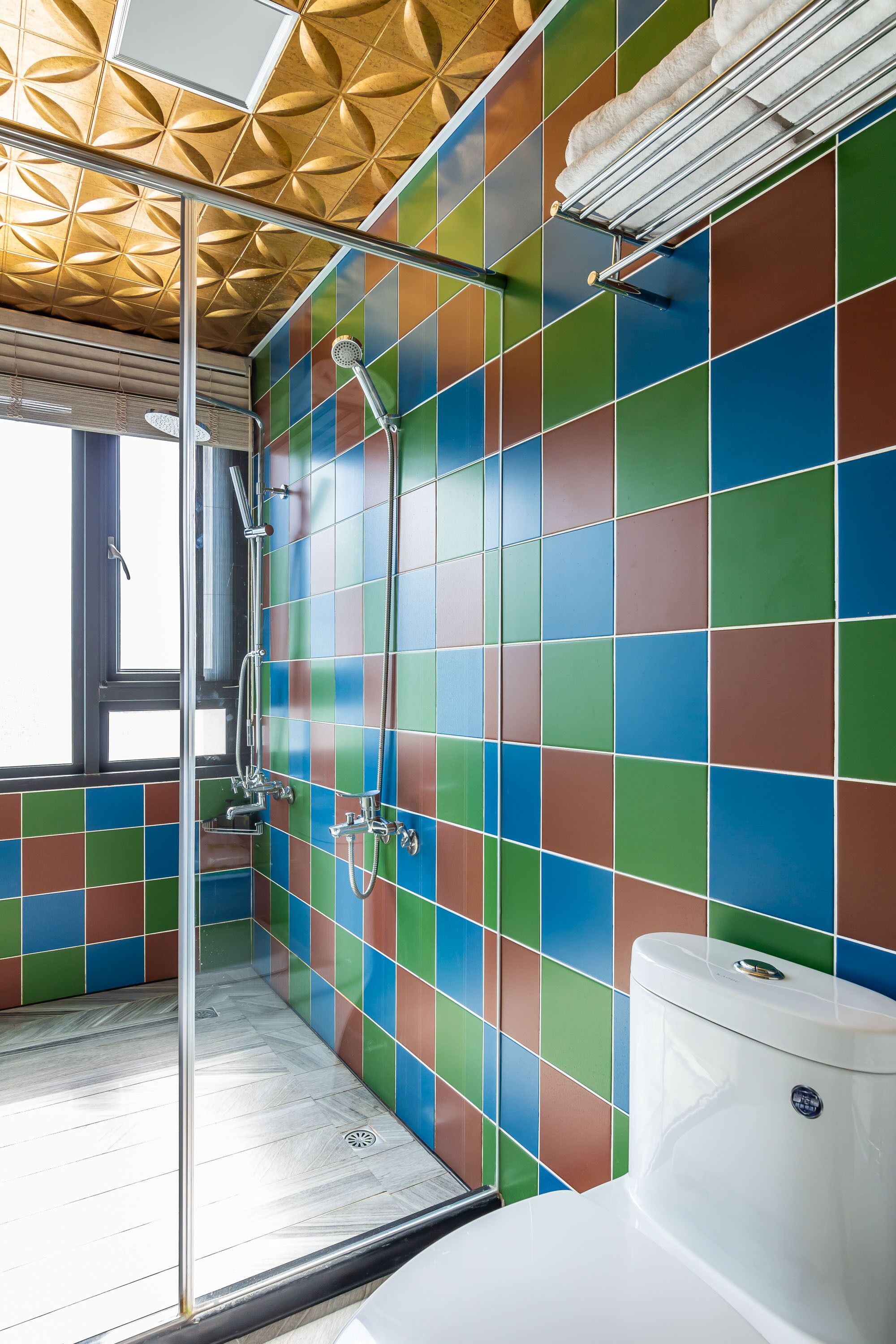 deluxe double room, balcony | bathroom | shower, rainfall showerhead, free toiletries, hair dryer