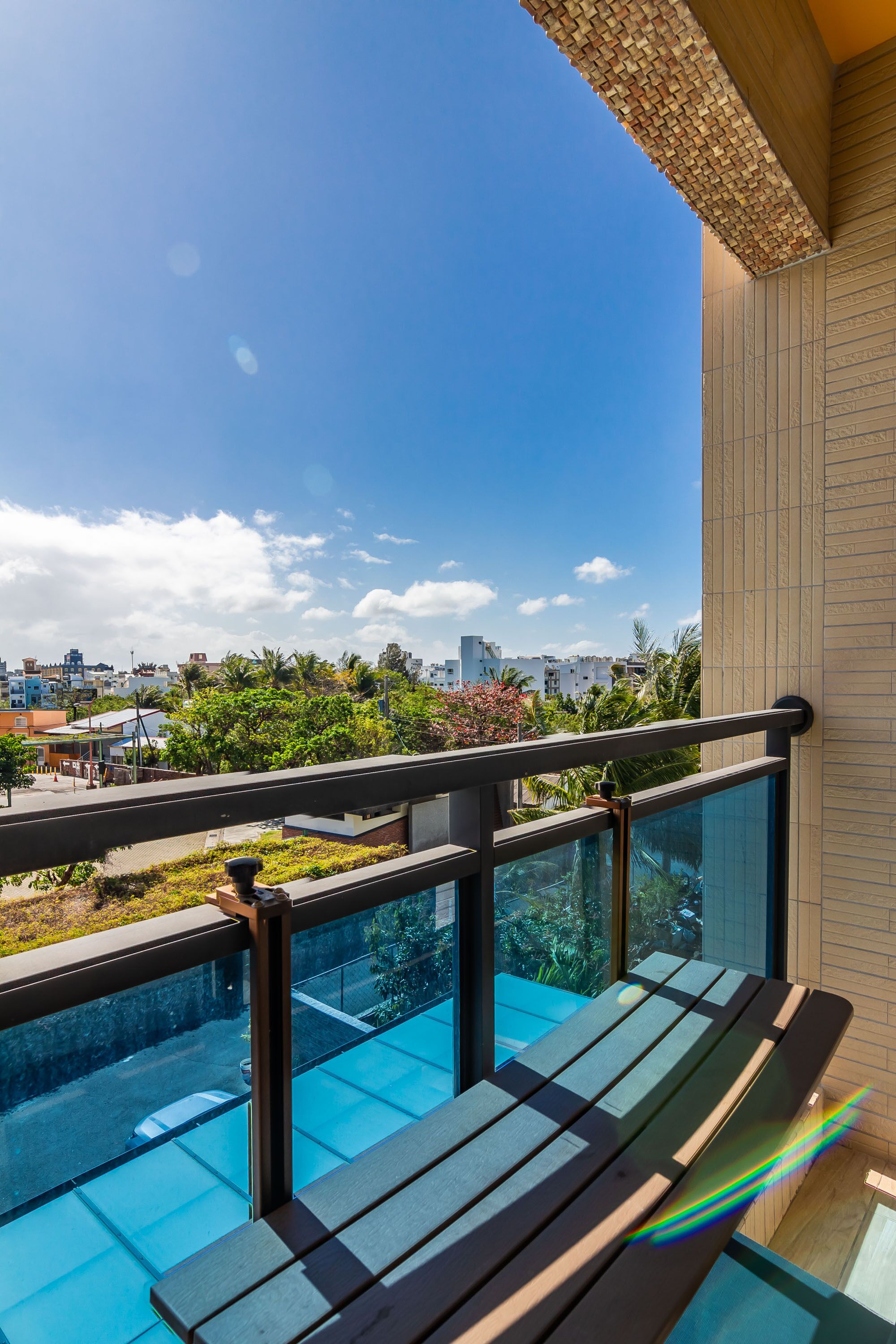 deluxe double room, balcony | view from room