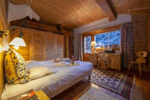 7 bedrooms, iron/ironing board, free WiFi, bed sheets - Chalet Tré la Vieux, Argentière (Chamonix), France (Argentière (Chamonix))