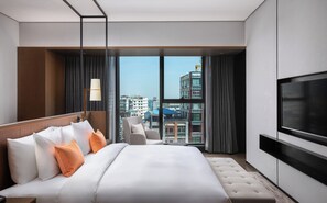 Minibar, in-room safe, desk, laptop workspace