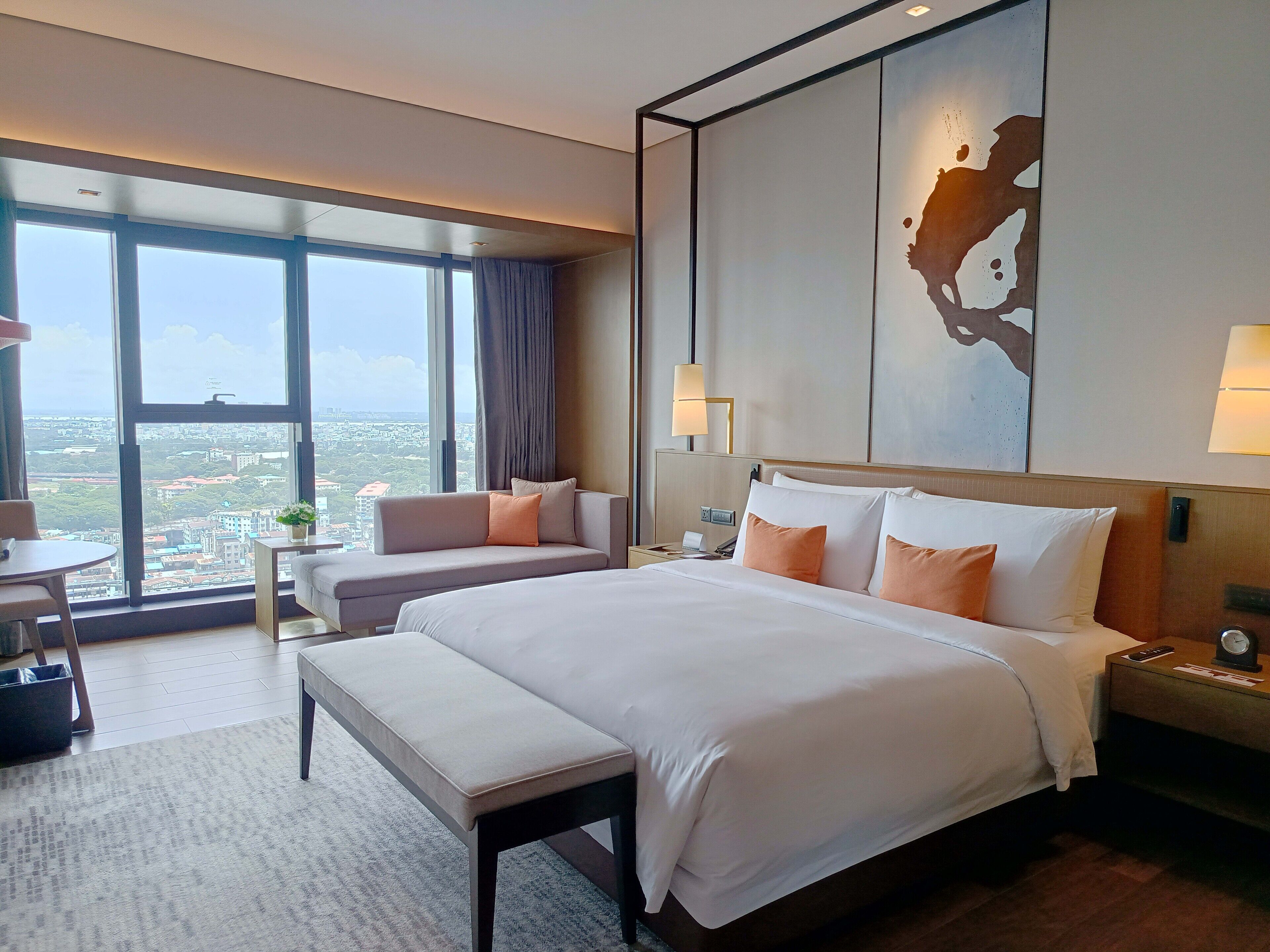 Minibar, in-room safe, desk, laptop workspace