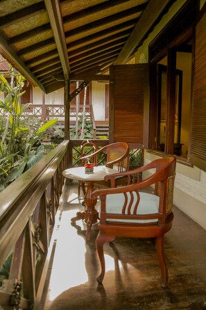 Superior Double or Twin Room, Garden View | Balcony