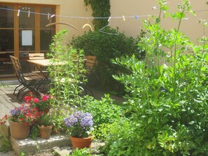 Outdoor dining - Holidays at the bookseller - holidays at the bookseller (Ueckermünde)