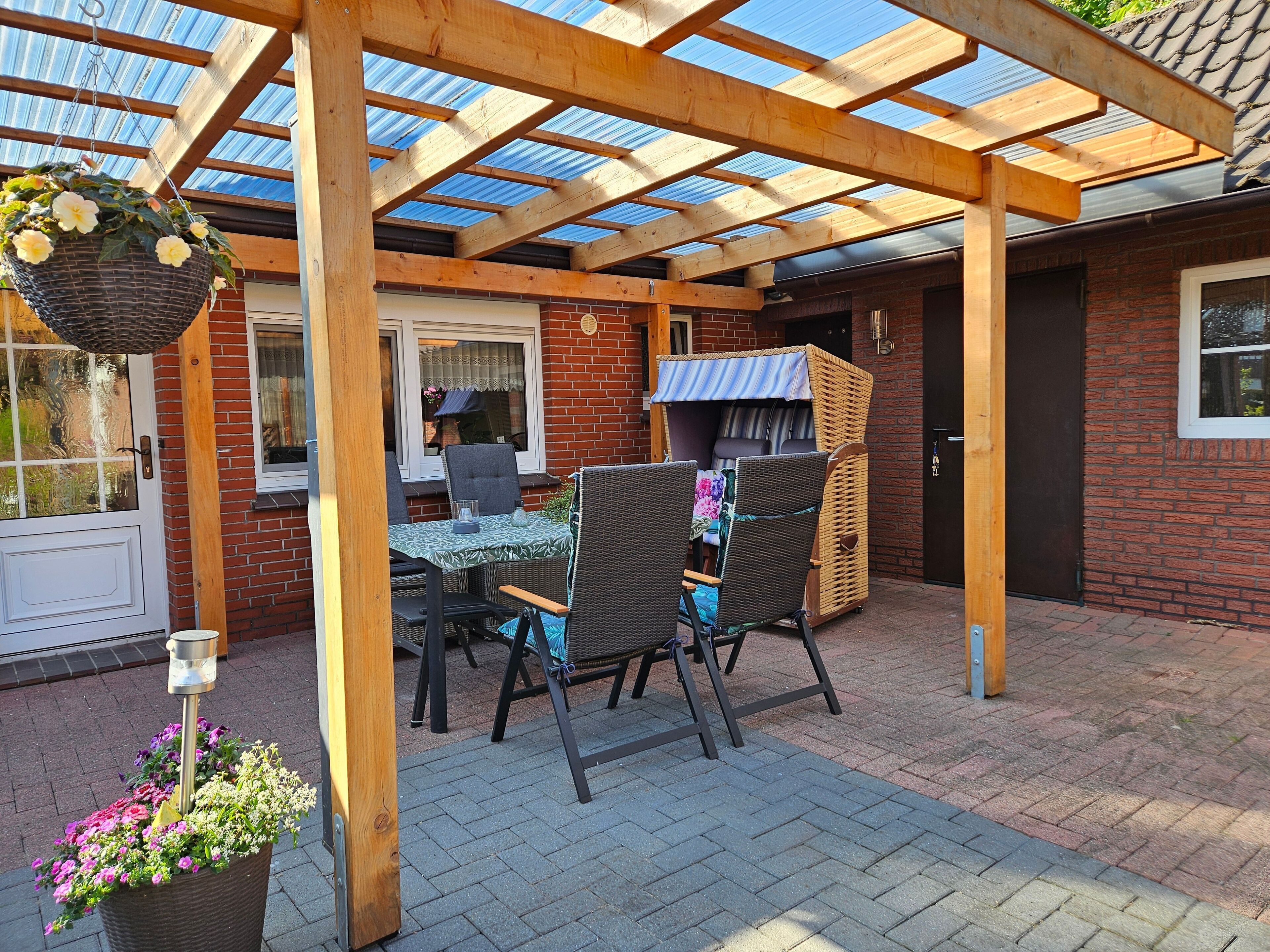 Ferienwohnung Sonja - Terrasse