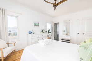 5 soverom, strykejern/-brett, internettilgang og sengetøy