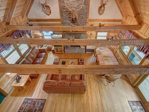 Interior - Valley Creek Cabin-Cabin, Water, Pet Friendly, King Beds, Gas Fireplace & Grill (Banner Elk)