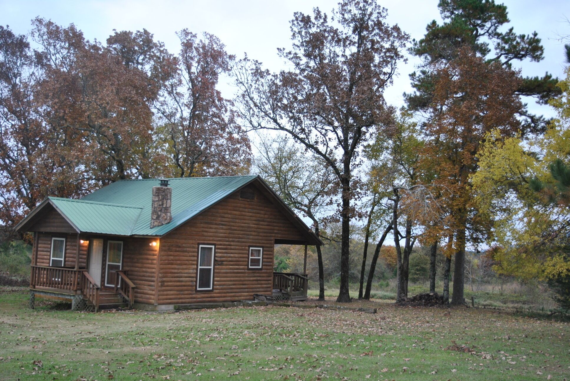 The Wolf Cabin at Cedar Valley is your destination to get away from it all.