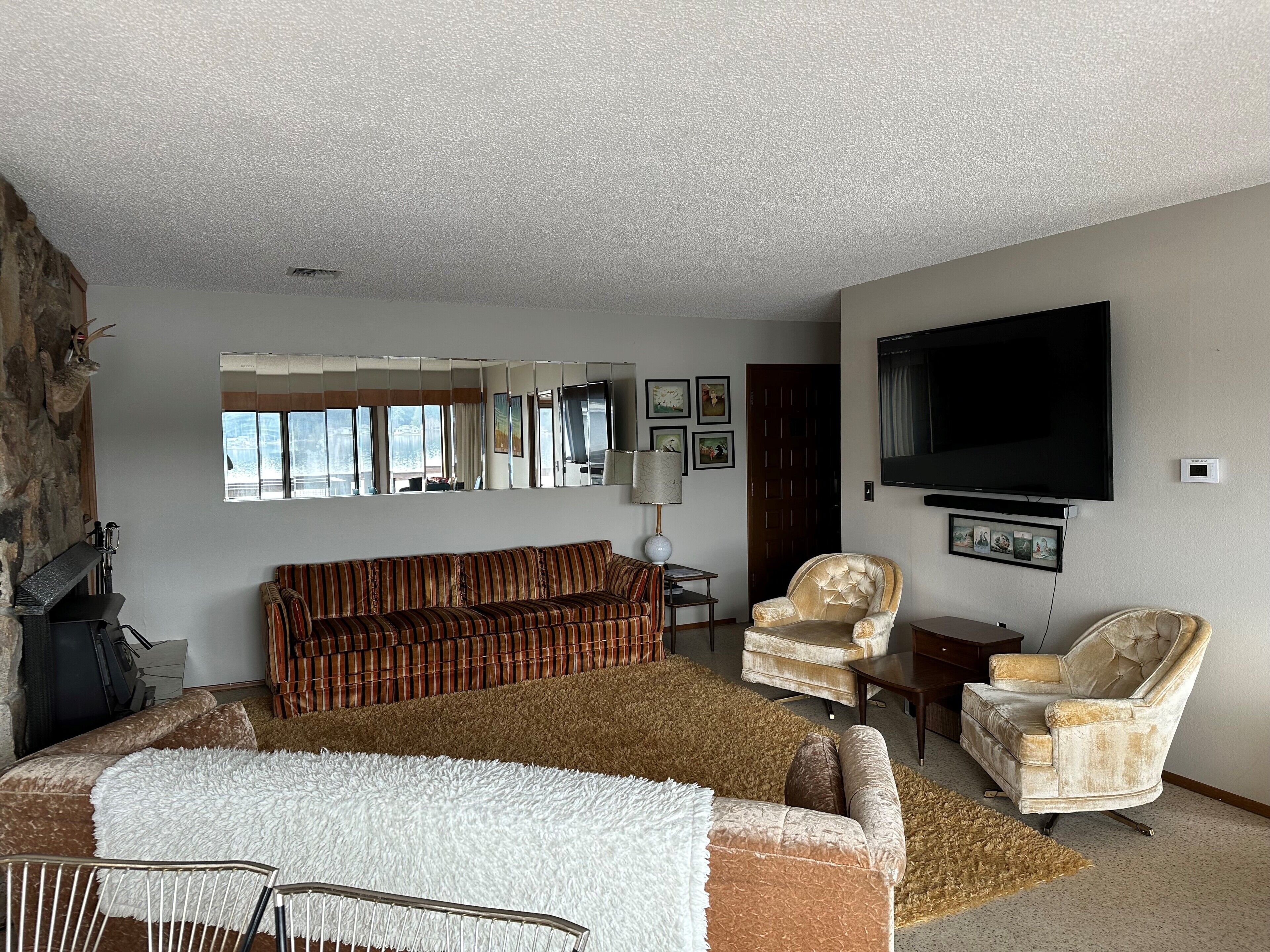 Picturesque Mason Lake Waterfront with Private Dock and Beach