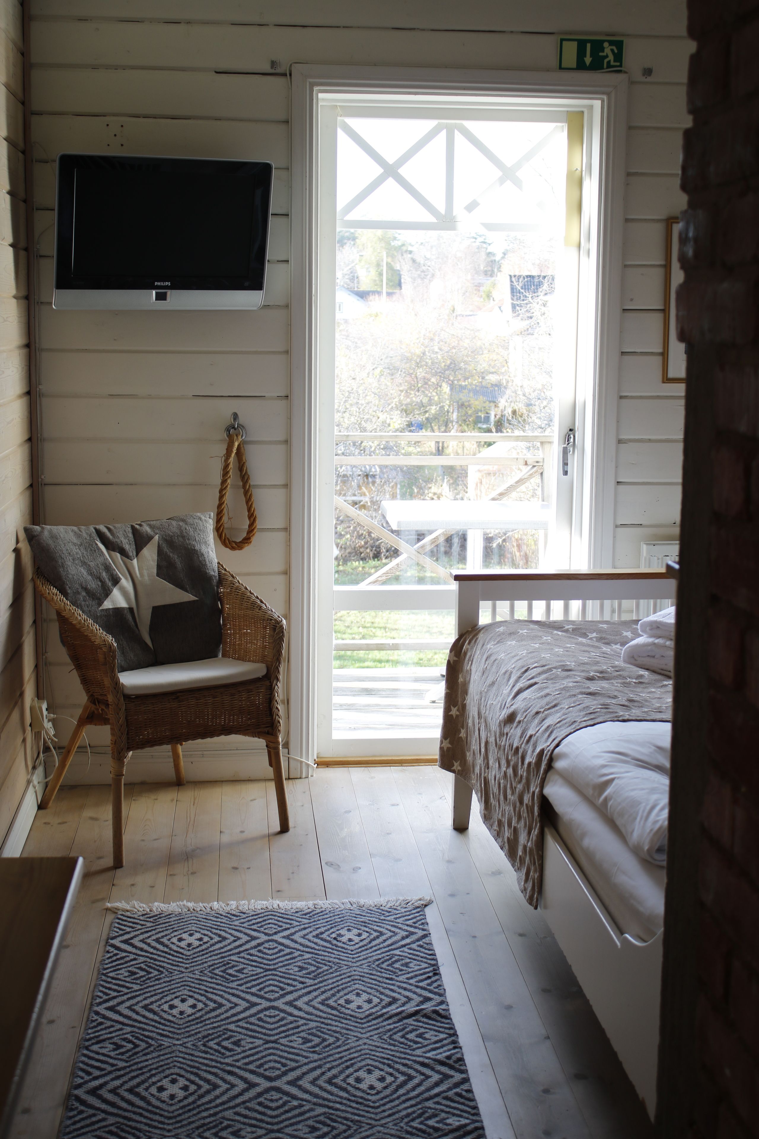 Habitación individual, vista al jardín | Vista desde la habitación