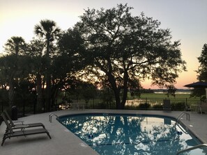 Pool - MARSH/SUNSET VIEWS-DOCK/POOL-RENOVATED  (Seabrook Island)