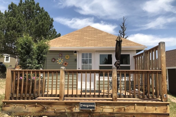 Front view of cottage